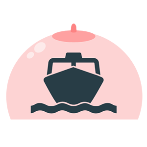 Boats and Bitches Coin Logo